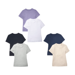 UP2FASHION® - Camiseta básica para mujer