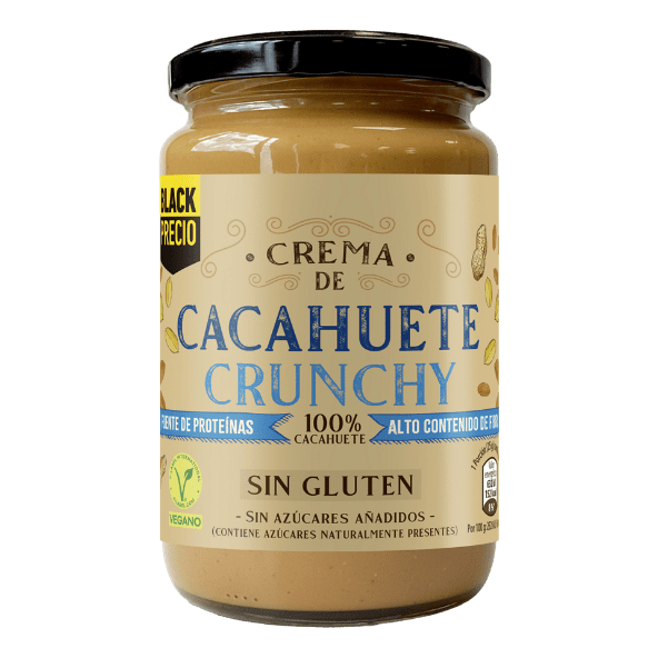 Crema de cacahuete crujiente