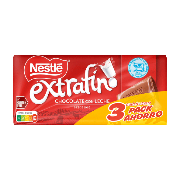 NESTLÉ® - Chocolate con leche extrafino