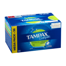 TAMPAX® - Tampones Compak super