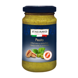 Pesto de pistacho y albahaca