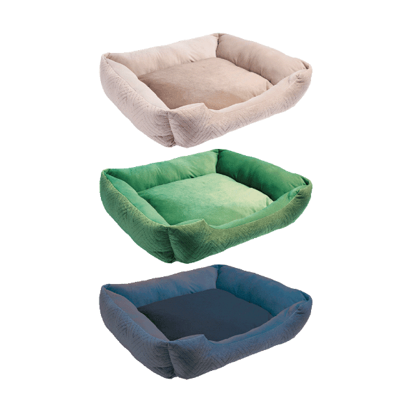 CACHET Y ROMEO® - Cama aterciopelada para perro