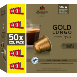 Cápsulas de café Gold Lungo