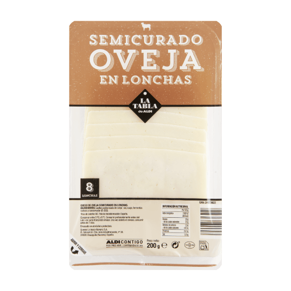 LA TABLA® - Lonchas de queso de oveja