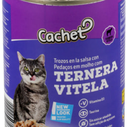 CACHET® - Trozos en salsa para gatos de ternera