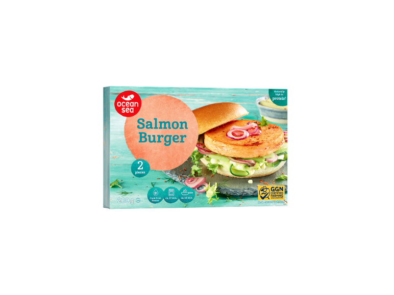 OCEAN SEA - Burgers de salmón