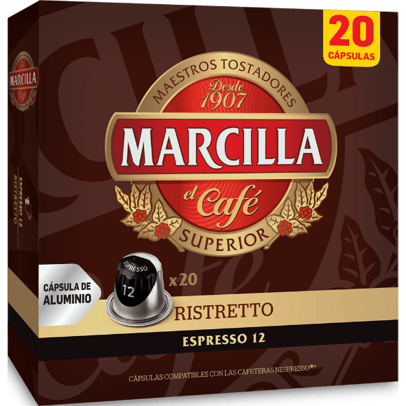 MARCILLA® - Capsulas de café Ristretto