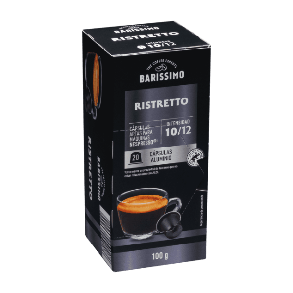 BARISSIMO® - Cápsulas café ristretto
