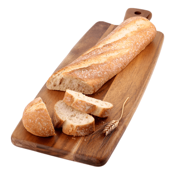 Barra de pan rústica