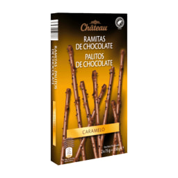 CHÂTEAU® Ramitas de chocolate sabor caramelo