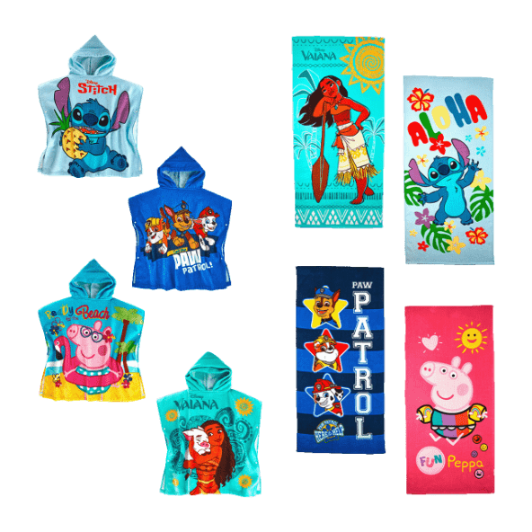 DISNEY/NICKELODEON/PEPAPIG® - Poncho / Toalla