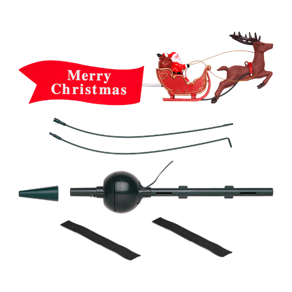 HOME CREATION® - Adorno giratorio para copa de árbol