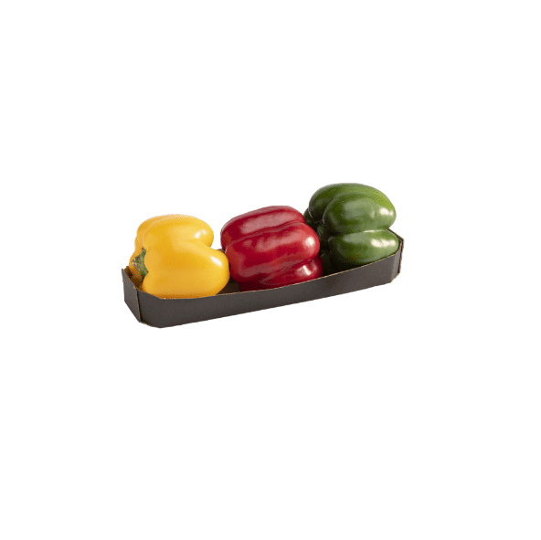 Pimientos dulces tricolor