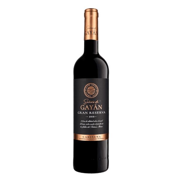 SEÑORÍO DE GAYAN® - Vino tinto gran reserva DOP Cariñena