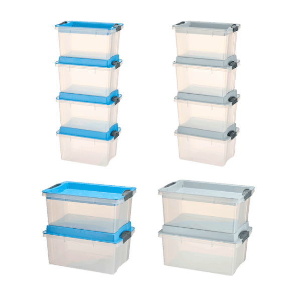 HOME CREATION® - Cajas de almacenamiento apilables
