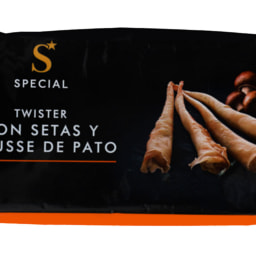 SPECIAL® - Twister de setas y mousse de pato