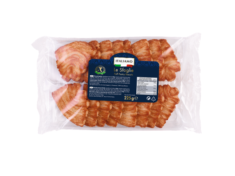 Coca de hojaldre Le Sfoglie