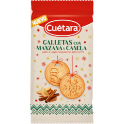 Galleta canela y manzana