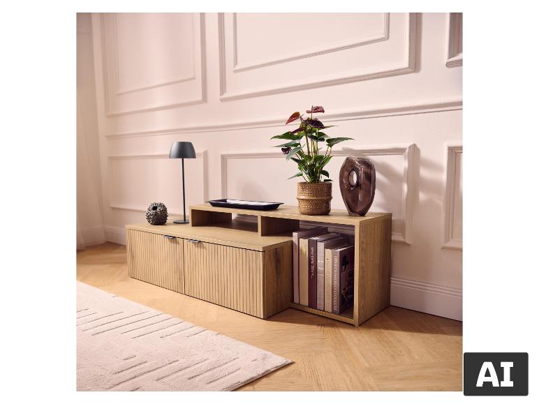 Mueble bajo para televisión, 2 puertas